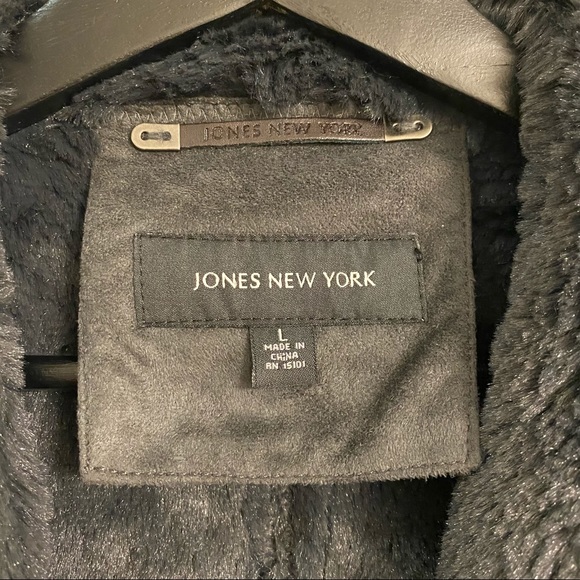 Jones New York gray jacket size large - Picture 2 of 3